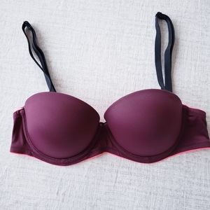 PINK Victoria's Secret Multi-wear Strapless Push Up Bra